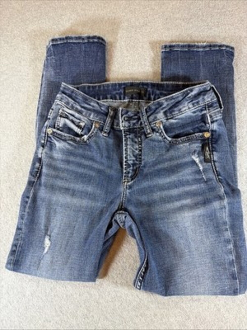 Silver Jeans Co. Women’s Elyse Capri Jeans- size 25/22.5
